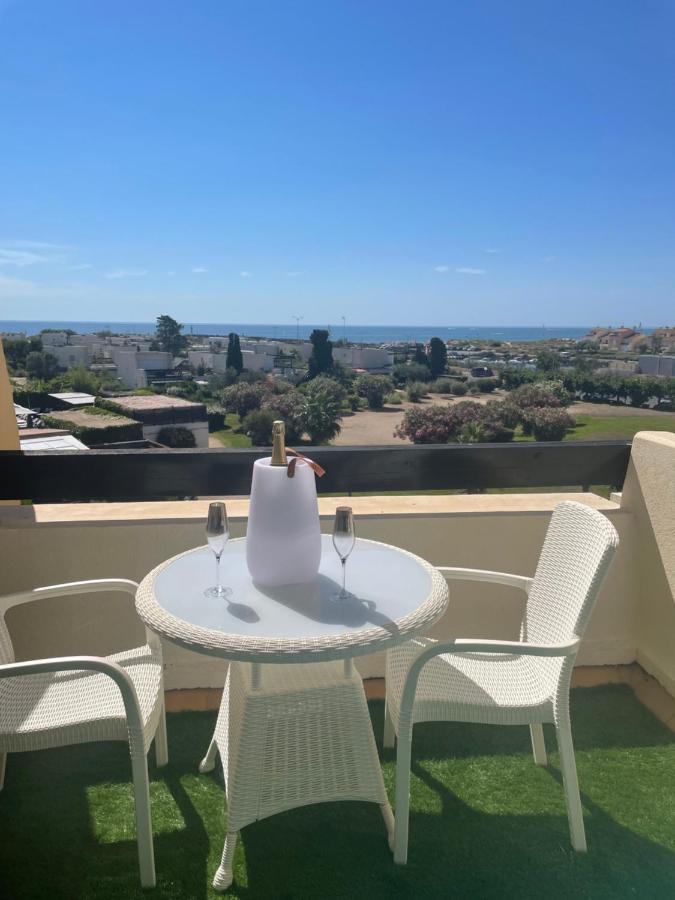 Showtime Naturiste Port Nature 6 Parking Prive Clim Ascenseur Vue Mer Agde Eksteriør billede