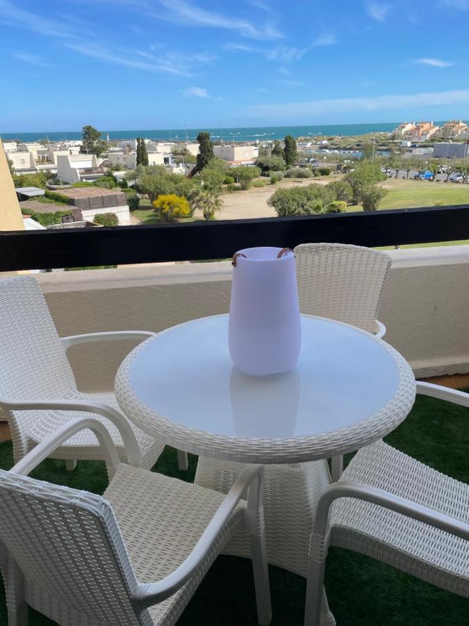 Showtime Naturiste Port Nature 6 Parking Prive Clim Ascenseur Vue Mer Agde Eksteriør billede