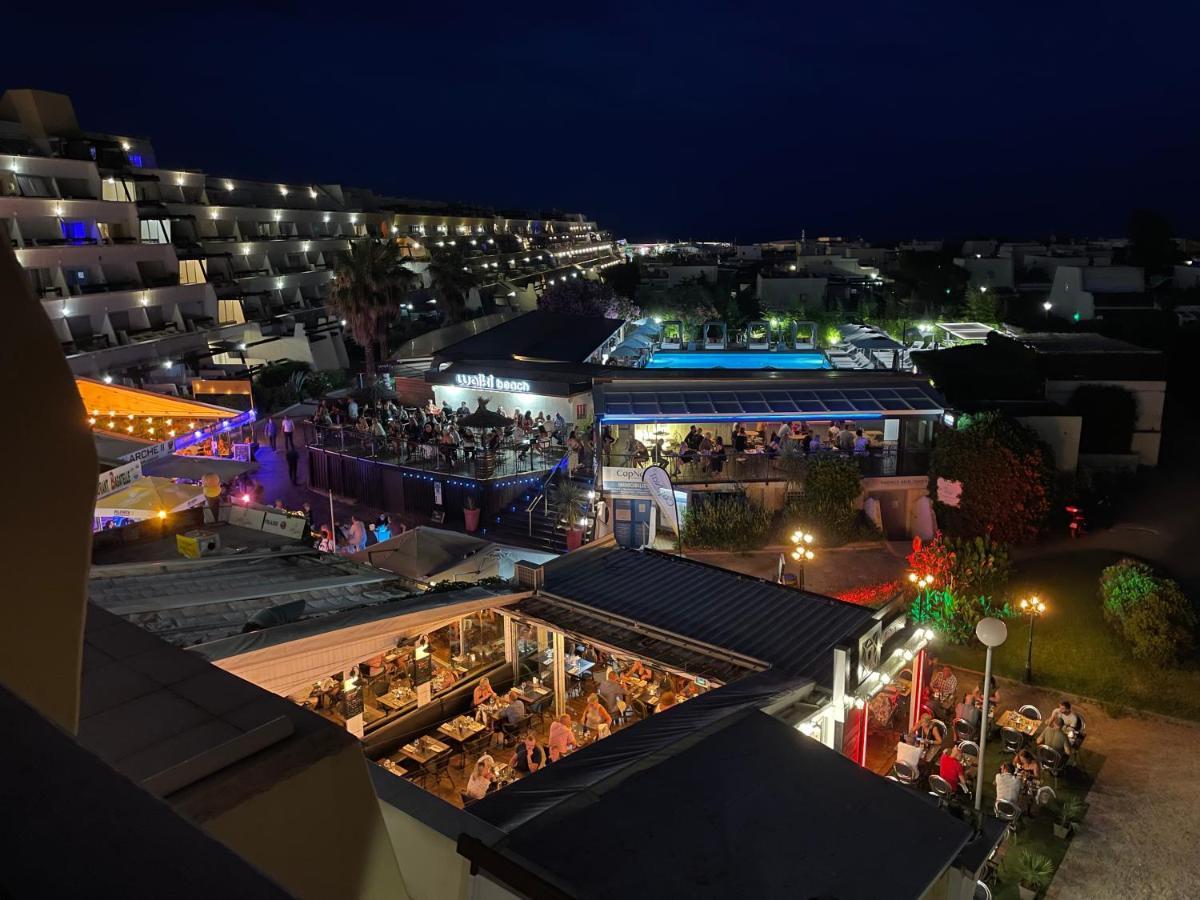 Showtime Naturiste Port Nature 6 Parking Prive Clim Ascenseur Vue Mer Agde Eksteriør billede