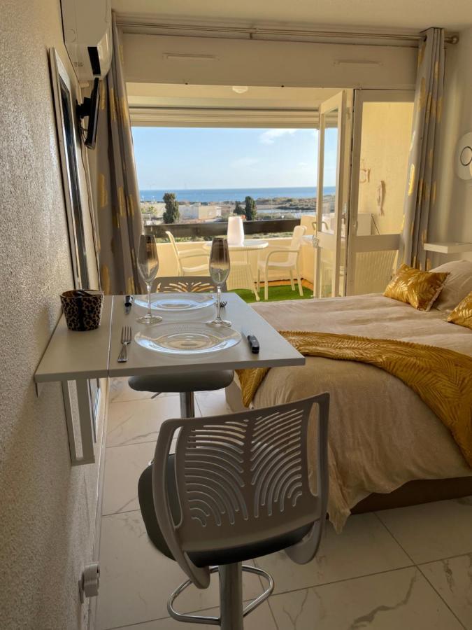 Showtime Naturiste Port Nature 6 Parking Prive Clim Ascenseur Vue Mer Agde Eksteriør billede